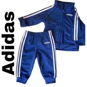 Adidas track suit size 6 mo.